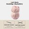 8-Pack Chunky Chenille Yarn – Soft Fluffy Bulky Yarn for Hand Knitting & Crochet, 8 oz / 28 Yards Each, Thick Cozy Yarn for Blankets, Scarves & DIY Crafts (Pink)